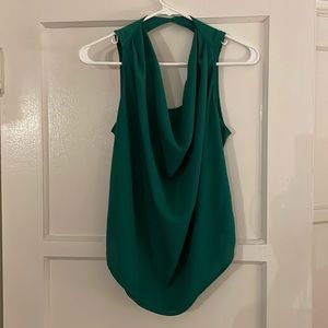 NWOT Lily White Emerald Green Tank
